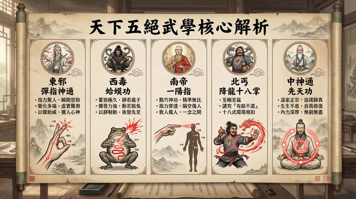 當金庸遇到 Nano Banana Pro，用提示詞生成武俠文學想像圖