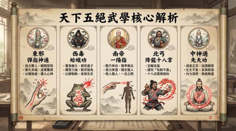 當金庸遇到 Nano Banana Pro，用提示詞生成武俠文學想像圖