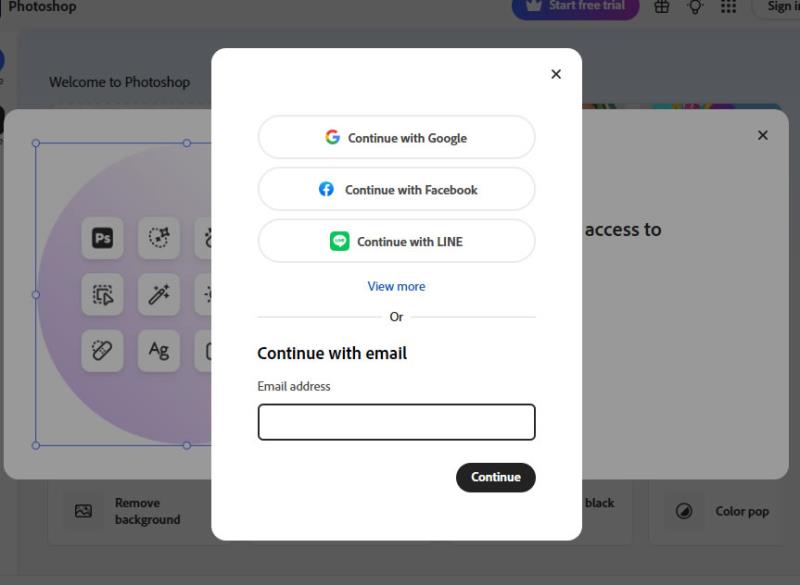 免綁信用卡！限時領取 Adobe Photoshop 網頁版一年免費使用權教學