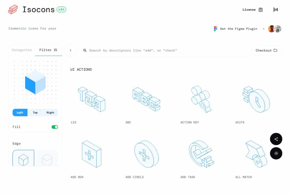 精心打造的等距美學：Isocons 免費圖示資源庫，CC BY 4.0 授權