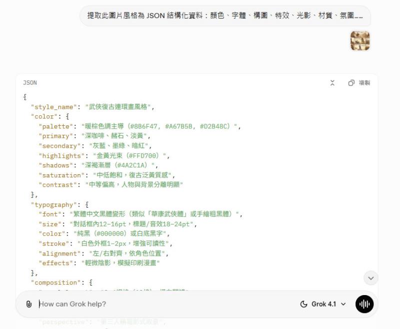 圖片風格逆向工程：讓 AI 提取視覺元素，秒速複製你喜歡的設計