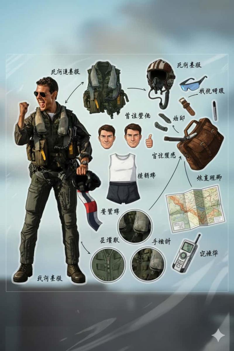 3分鐘學會！用 Nano Banana Pro 製作角色服裝分解圖，提示詞複製貼上就能用