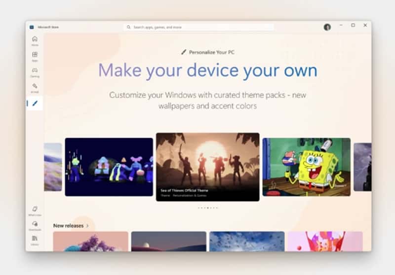 Windows 官方桌布商店來了！超過 400 款風格包，從遊戲到國家公園通通有