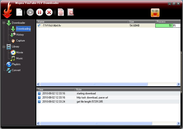 Moyea YouTube FLV Downloader 操作簡單的 YouTube 影片下載工具 Moyea YouTube FLV Downloader 操作簡單的 YouTube 影片下載工具