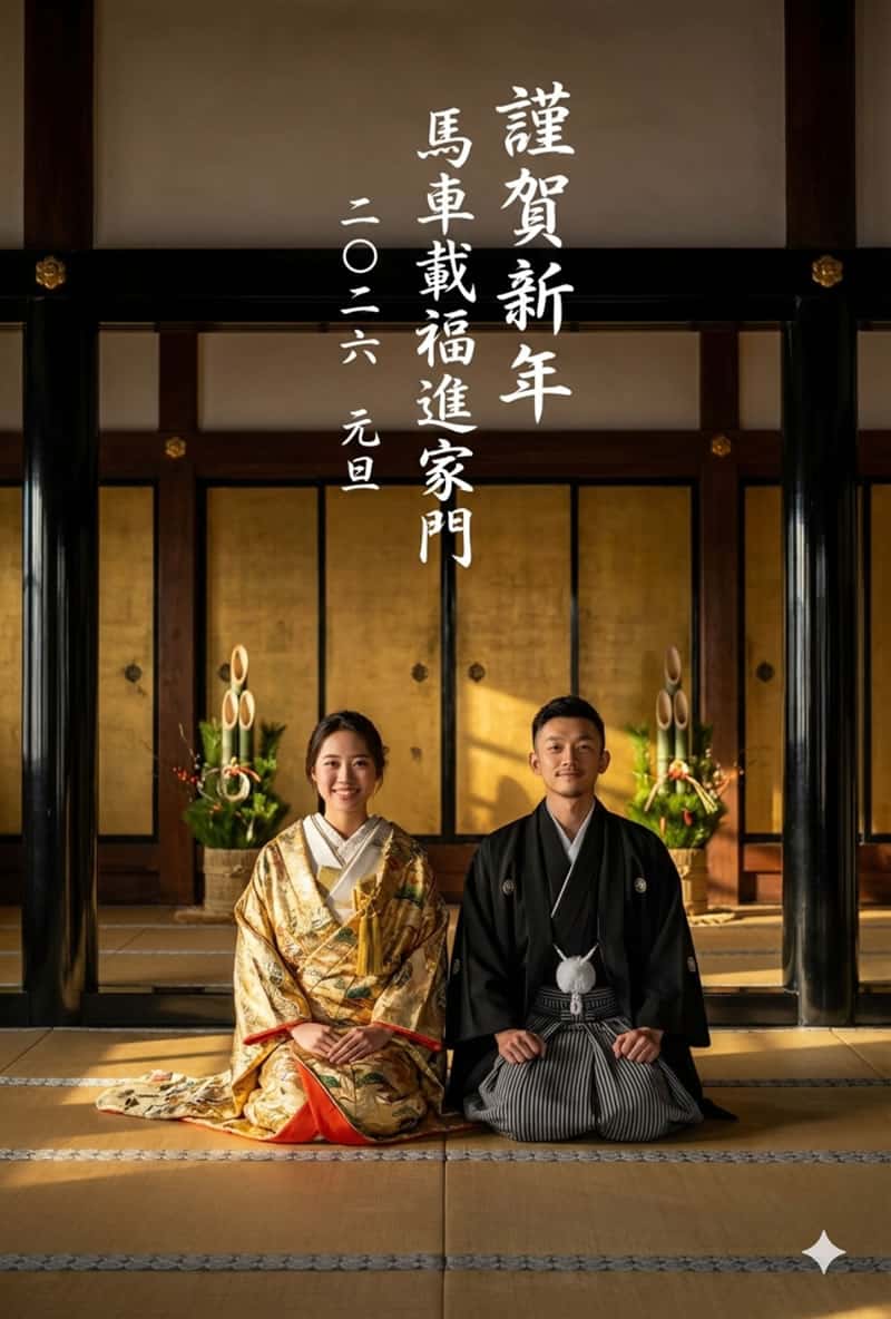 Gemini 新年賀卡來了！日本郵便推出『#Gemini で年賀状』服務，9種模板3種尺寸任選