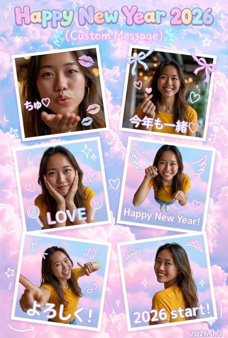 Gemini 新年賀卡來了！日本郵便推出『#Gemini で年賀状』服務，9種模板3種尺寸任選