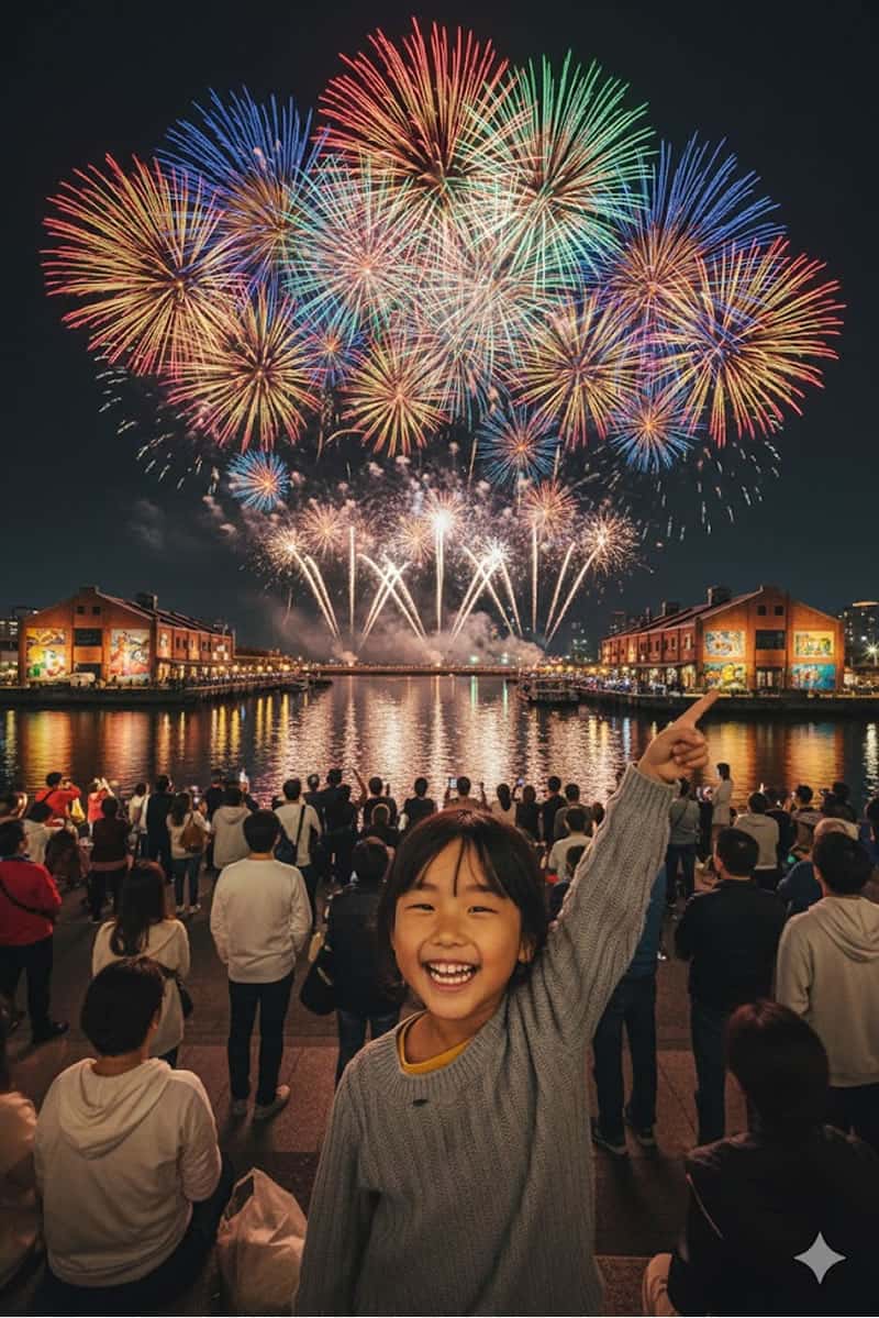 Nano Banana Pro 幫你放煙火，地點、形狀由你指定