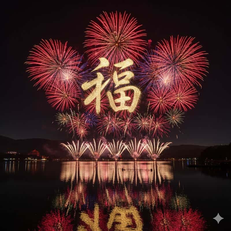 Nano Banana Pro 幫你放煙火，地點、形狀由你指定