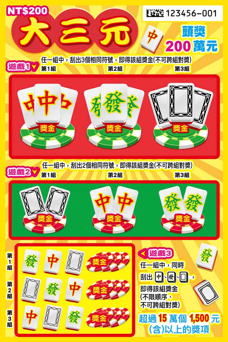 馬年刮刮樂正式開賣！五路財神等5款怎麼選？中獎率、賺錢率、代碼玄機全解析