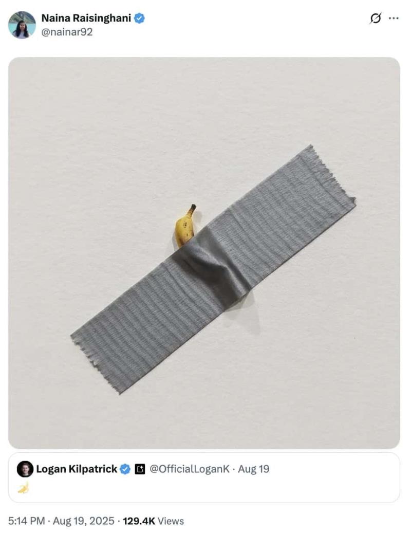 Google 親揭爆紅 AI 模型為何叫「Nano Banana」，答案出乎意料