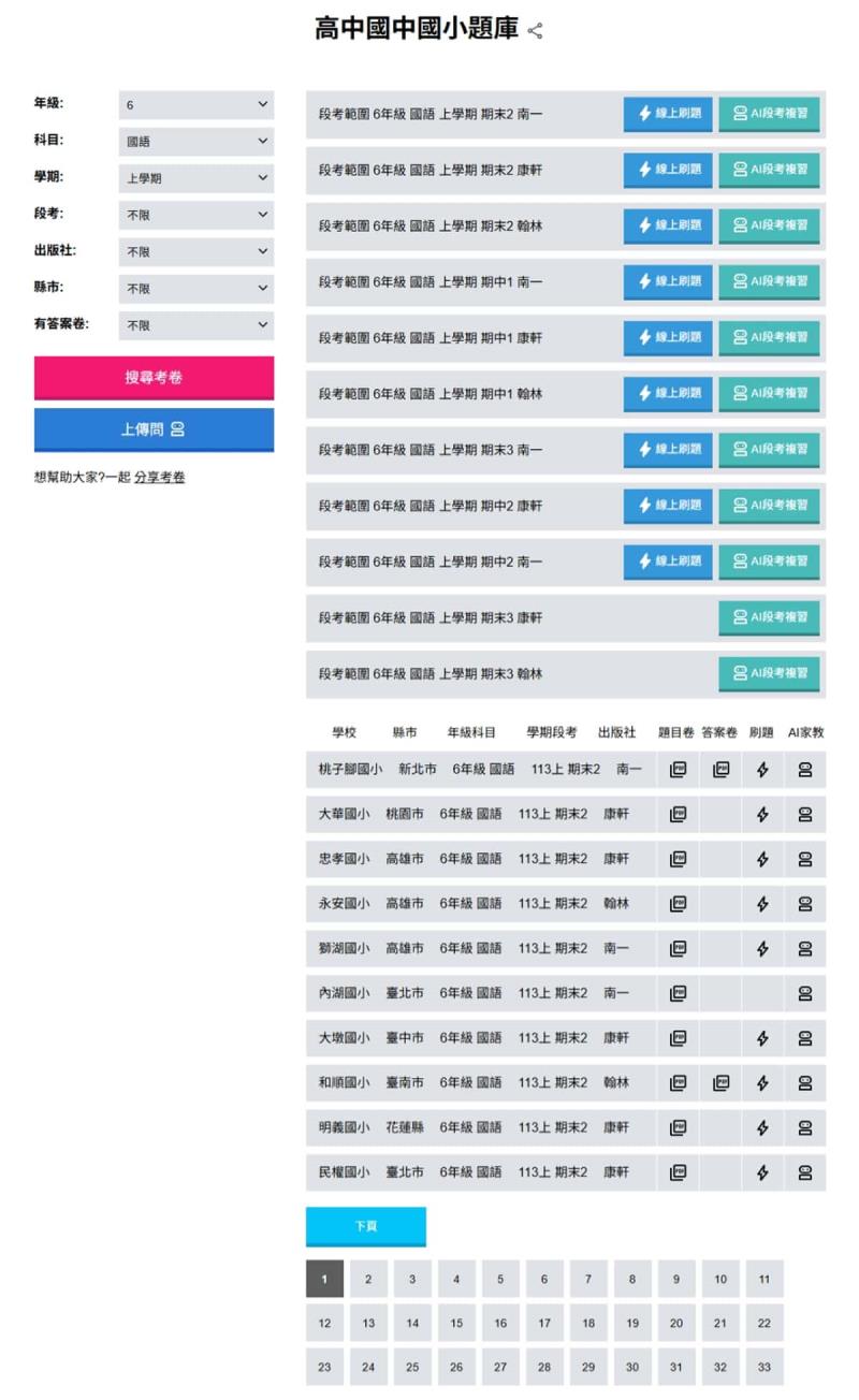tcool.cc  接入 AI 的全國中小學題庫網，AI 解題×智慧出題，翻轉傳統刷題模式