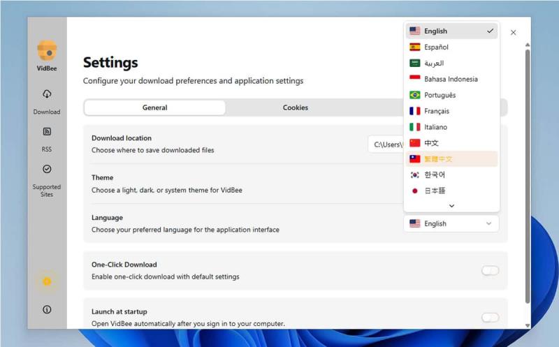 VidBee 免費開源影片下載器：RSS 自動訂閱 × 4K 高畫質 × 全球 1000+ 網站，一鍵搞定