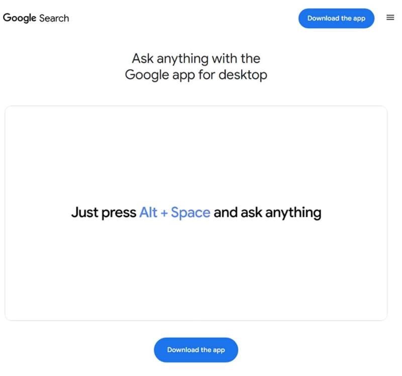 Google 桌面 App 怎麼用？一個快捷鍵搜電腦、問 AI、截圖查詢全包辦