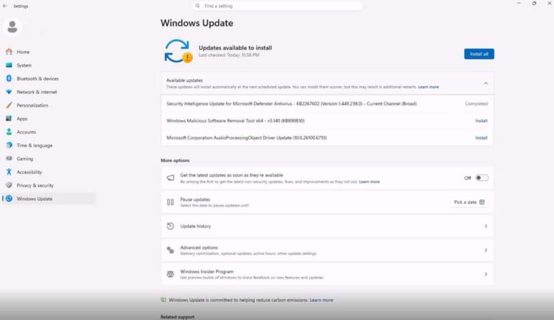 Windows Update 大改版！終於可以無限次暫停更新、關機不強制安裝
