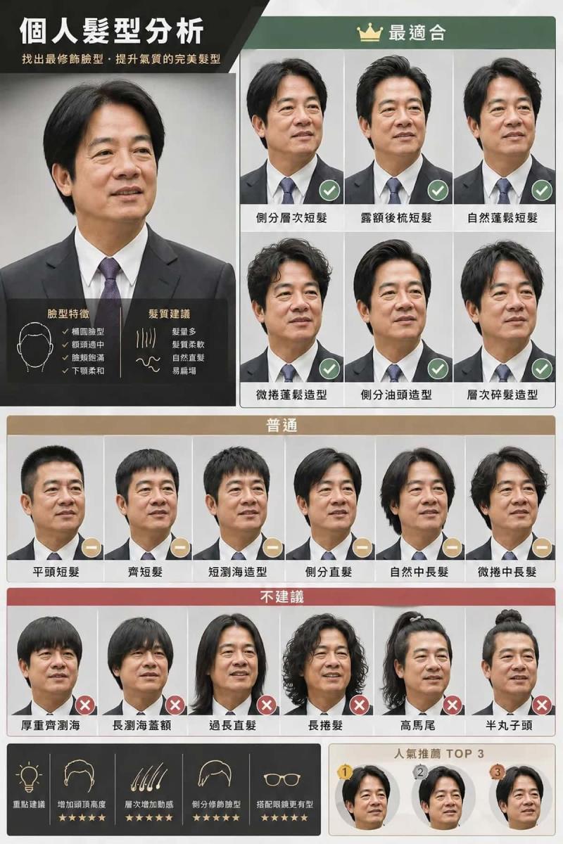 AI 髮型分析正紅！教你用 ChatGPT／Gemini 生成個人專屬髮型圖卡