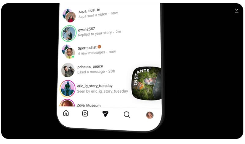 Instagram 推出 Instants：拍完即傳、看完即消，專為好友設計的真實分享功能