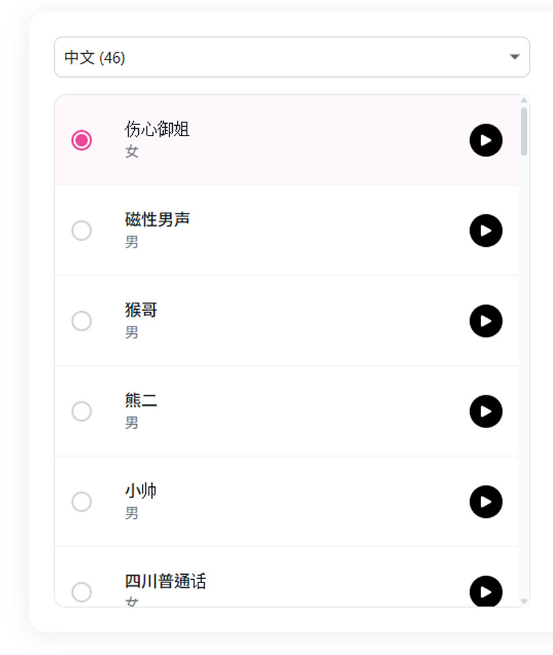 MoGoFun TikTok 語音生成器：生成各種 TikTok 趣味 AI 語音，多種角色完全免費