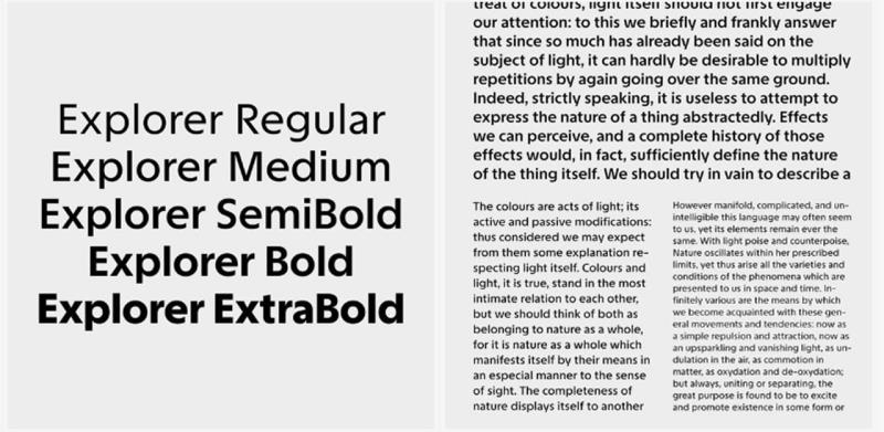 TASA 國家太空中心設計的免費英文字體，TASA Explorer 和 TASA Orbiter 現在 Google Fonts 就能免費用