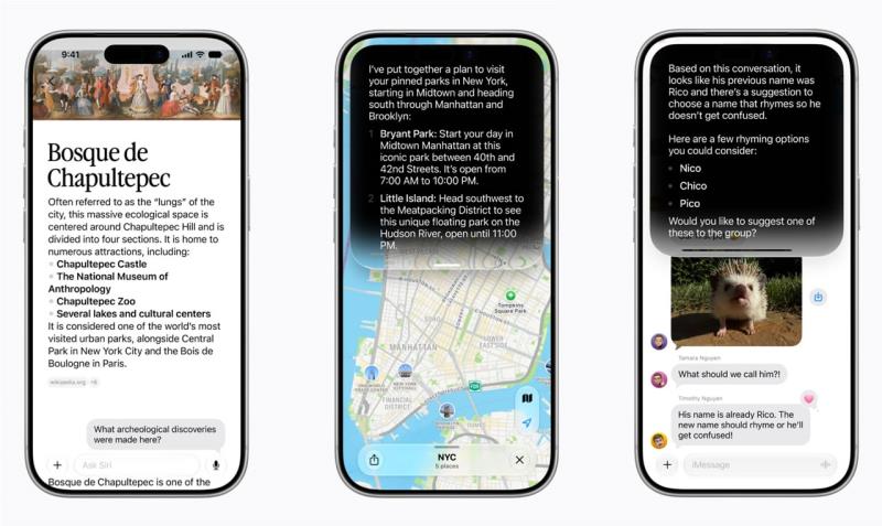 Apple Siri AI 正式發表：有哪些功能？何時可用？我的裝置支援嗎？