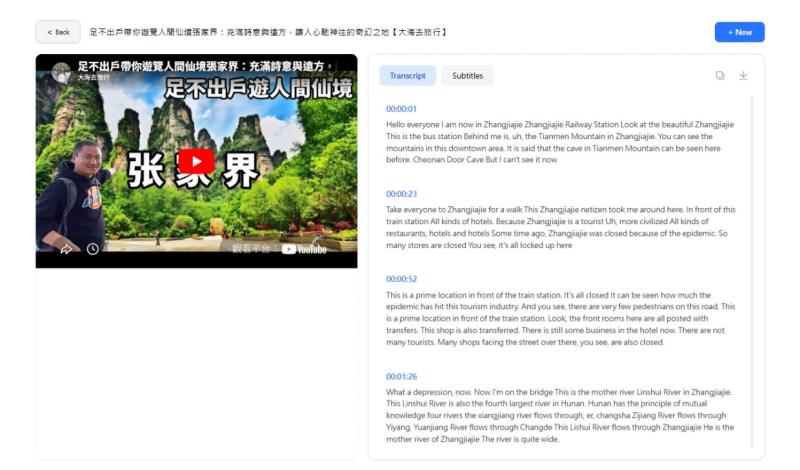 Seekin 支援 10 多個平台的影片工具箱：可下載、轉錄、字幕、摘要，免註冊、完全免費