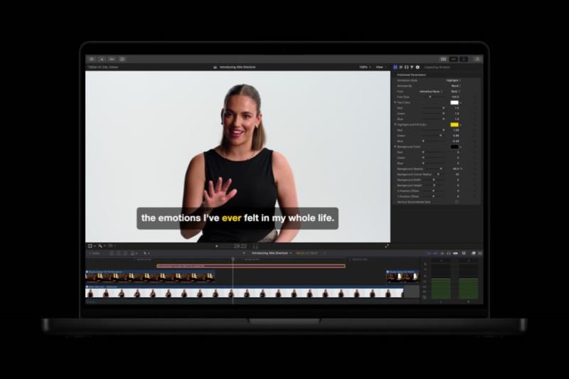 「Apple 創作坊」大更新：自動字幕、AI 去背，整合 Pixelmator Pro，新功能與訂閱方案一次看