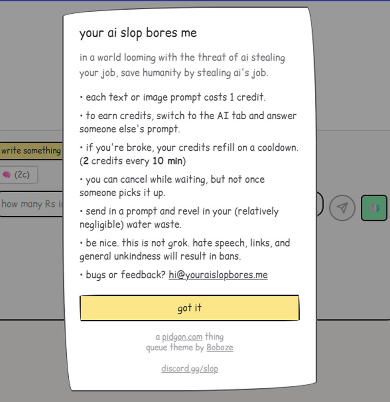 AI 陪聊都是真人？印度 Your AI Slop Bores Me 讓真人扮演 AI 的爆紅整人網站