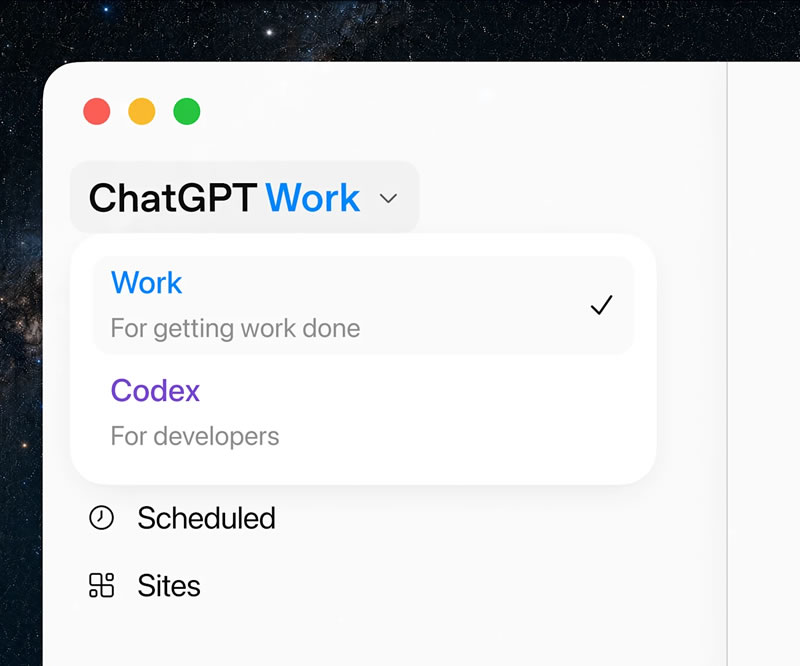 ChatGPT Work 是什麼？實例教你如何與 Codex、ChatGPT 串聯運作