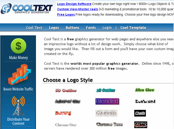 COOLTEXT 線上產生文字型的 Logo 圖標,多樣化字型可供選擇含中文字體 COOLTEXT 線上產生文字型的 Logo 圖標,多樣化字型可供選擇含中文字體