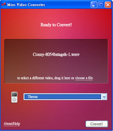 Miro Video Converter 影音轉檔免費應用程式