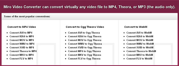 Miro Video Converter 影音轉檔免費應用程式