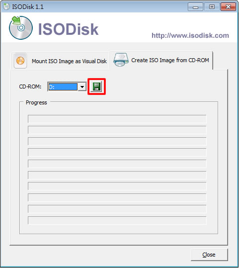ISODisk 可製作 ISO 光碟映像檔及掛載映像檔成為虛擬光碟機的實用工具 ISODisk 可製作 ISO 光碟映像檔及掛載映像檔成為虛擬光碟機的實用工具