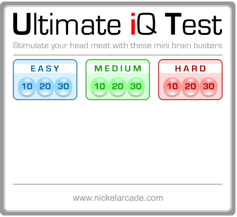 IQ Test 來測試自己的解題能力 - 益智遊戲