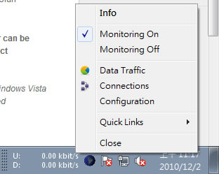 NetSpeedMonitor 可在 Windows 工左列即時監看網路速度的免費軟體 NetSpeedMonitor 可在 Windows 工左列即時監看網路速度的免費軟體
