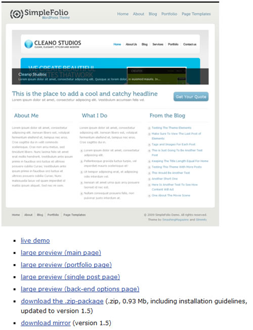 2010 年 WordPress 12 個最佳佈景主題，免費下載