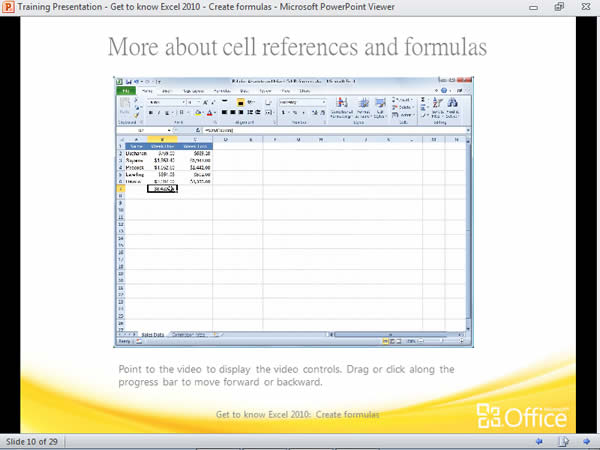 「Microsoft Office 2010 training」微軟 Office 系列免費訓練課程下載