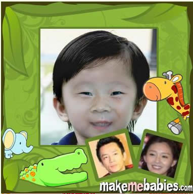 MakeMeBabies 想知道汪小菲與大S將來出生的寶寶模樣嗎？