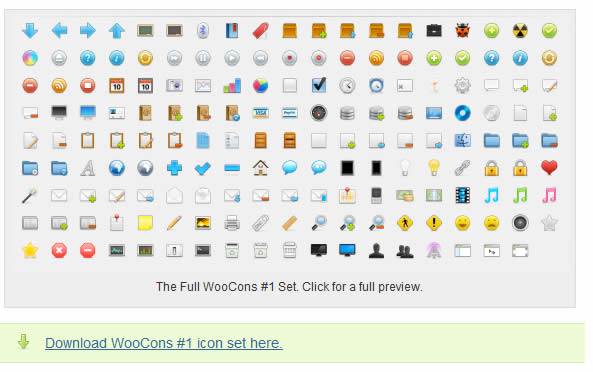 2010 年免費的最佳成套風格一致的圖標素材(Best Free Icon Sets of 2010) 2010 年免費的最佳成套風格一致的圖標素材(Best Free Icon Sets of 2010)