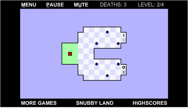 The Worlds Hardest Game 號稱世上最難的益智遊戲(真的很難)