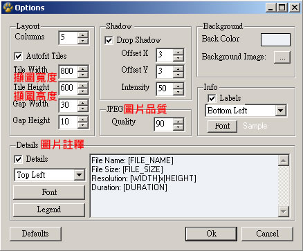 ImageGrabberII.NET 影片內容擷取成圖片實用工具