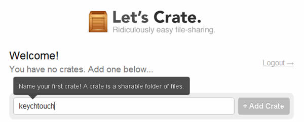 Let′s Crate 操作簡單的拖曳檔案即可上傳並取得檔案分享連結網址服務 Let′s Crate 操作簡單的拖曳檔案即可上傳並取得檔案分享連結網址服務