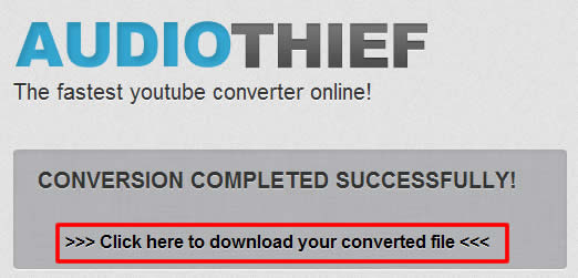 AudioThief 線上 YouTube 影音轉 MP3 的免費服務(免註冊、速度超快) AudioThief 線上 YouTube 影音轉 MP3 的免費服務(免註冊、速度超快)