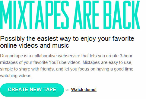 Dragontape.com 可剪輯、合併 Youtube 影片的線上免費服務 Dragontape.com 可剪輯、合併 Youtube 影片的線上免費服務