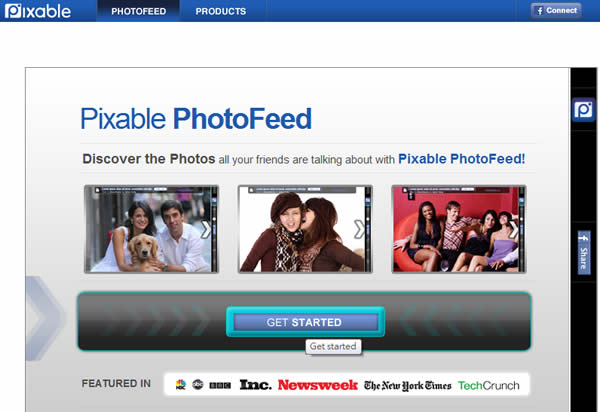 Pixable 將 Facebook 上好友的重要相片彙整成一本相簿,方便瀏覽 Pixable 將 Facebook 上好友的重要相片彙整成一本相簿,方便瀏覽