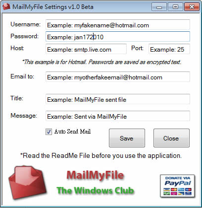 MailMyFile 利用滑鼠右鍵，快速寄出電子郵件附件