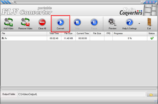 Flv Converter 將Flash檔案轉成AVI、MPEG、3GP、MP3...(免安裝)
