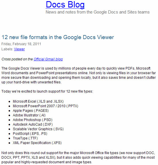 透過 Google Docs Viewer 及 GMail 來開啟 Excel、PowerPoint、Pages、PDF...等檔案 透過 Google Docs Viewer 及 GMail 來開啟 Excel、PowerPoint、Pages、PDF...等檔案