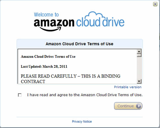 Amazon Cloud Drive 亞馬遜公司所推出的免費 5GB 雲端硬碟