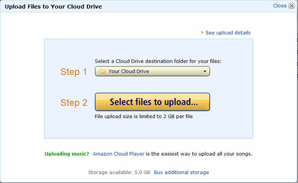 Amazon Cloud Drive 亞馬遜公司所推出的免費 5GB 雲端硬碟 Amazon Cloud Drive 亞馬遜公司所推出的免費 5GB 雲端硬碟