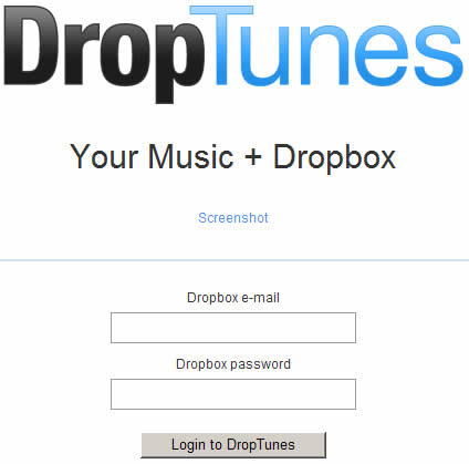 DropTunes 將 Dropbox 延伸成遠端音樂播放器 DropTunes 將 Dropbox 延伸成遠端音樂播放器