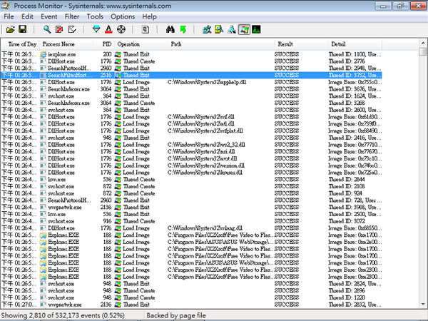 Process Monitor 系統處理程序監控與分析工具(免安裝)